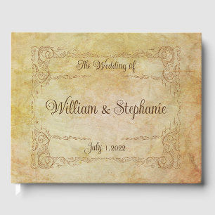Livre D'or Vintage victorien romantique Fairytale Mariage