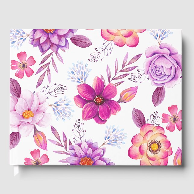 Livre D'or Violet rose (Recto)