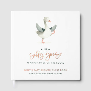 Livre D'or Vœux de l'oie idiote pour la Baby Shower