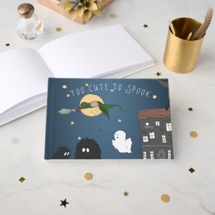 Livre D'or Vœux pour bébé Baby Shower Petite Sorcière Migno