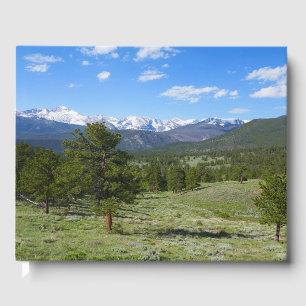 Livre D'or Vue panoramique des montagnes Rocheuses
