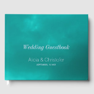 Livre D'or Water hombre bleu turquoise turquoise mariage