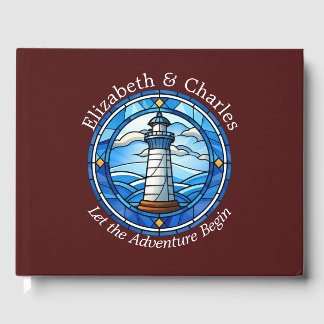 Livre D'or Wedding Adventure Lighthouse Sailing Nautical