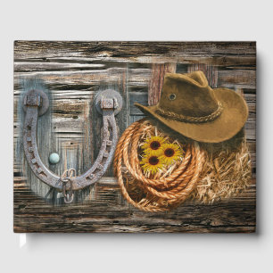 Livre D'or Western Horseshoe Cowboy Hat Lasso