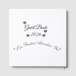 Livre D'or Wildlife Lover Wedding memorial Foil Guestbook