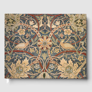 Livre D'or William Morris Bullerswood Art Vintage Oiseaux