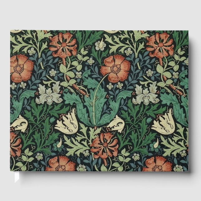 Livre D'or William Morris Compton Floral Art (Recto)