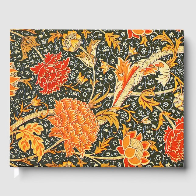 Livre D'or William Morris Cray Fond d'écran Motif (Recto)