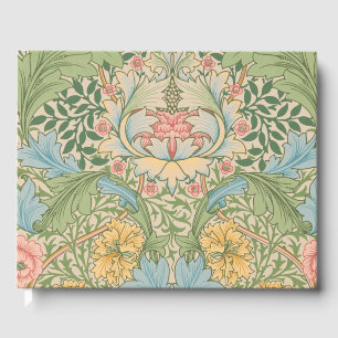 Livre D'or William Morris Fleur de Myrte Floral Botanique
