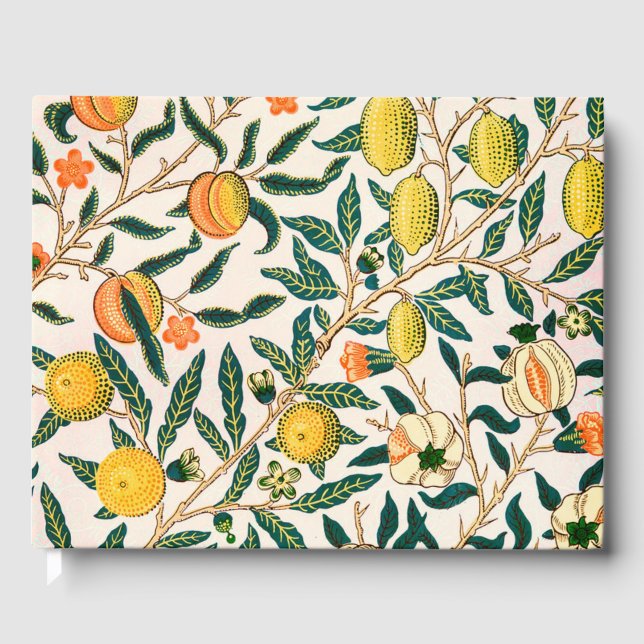 Livre D'or William Morris Fruit Et Grenade (Recto)