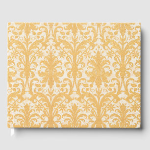 Livre D'or William Morris Saule & Or Damassé Luxe