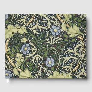 Livre D'or William Morris Seaweed Pattern Floral Vintage