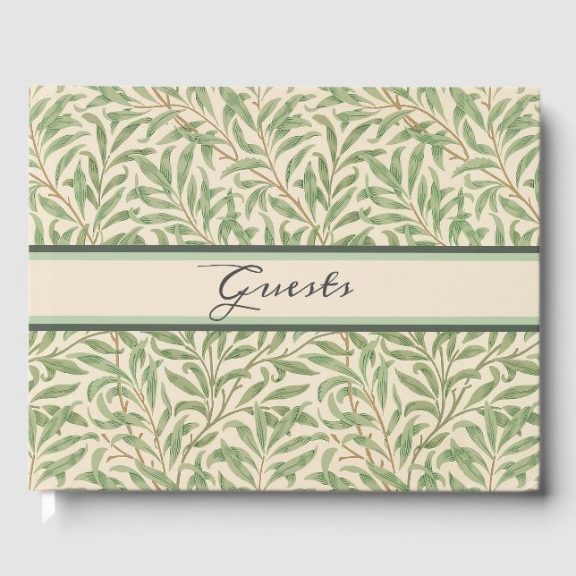 Livre D'or William Morris Willow Bough Garden Flower Classic (Recto)