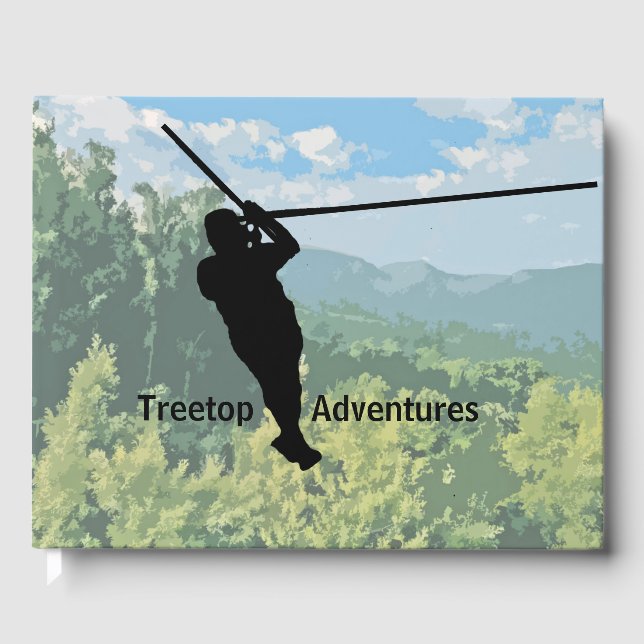 Livre D'or Zipline Adventures Design (Recto)