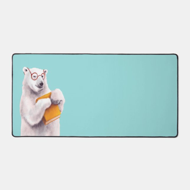 Livre d'ours polaire Lover Nerdy (Recto)