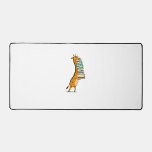 Livre drôle Lecture Giraffe I Love My Library