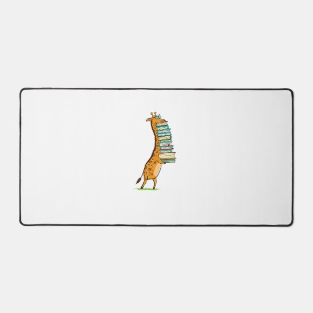 Livre drôle Lecture Giraffe I Love My Library (Recto)
