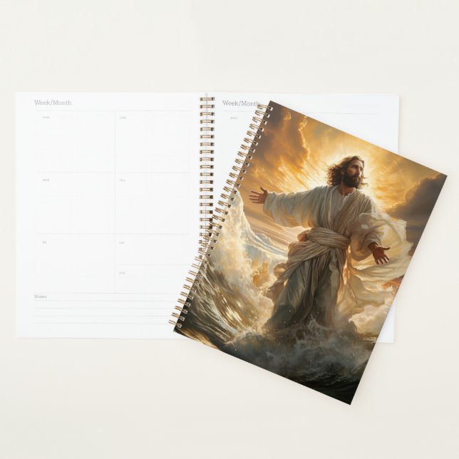 Livre du planificateur Jésus (Devant avec enveloppe)