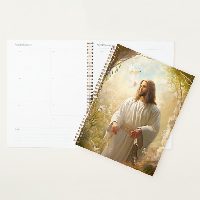Livre du planificateur Jésus (Devant avec enveloppe)