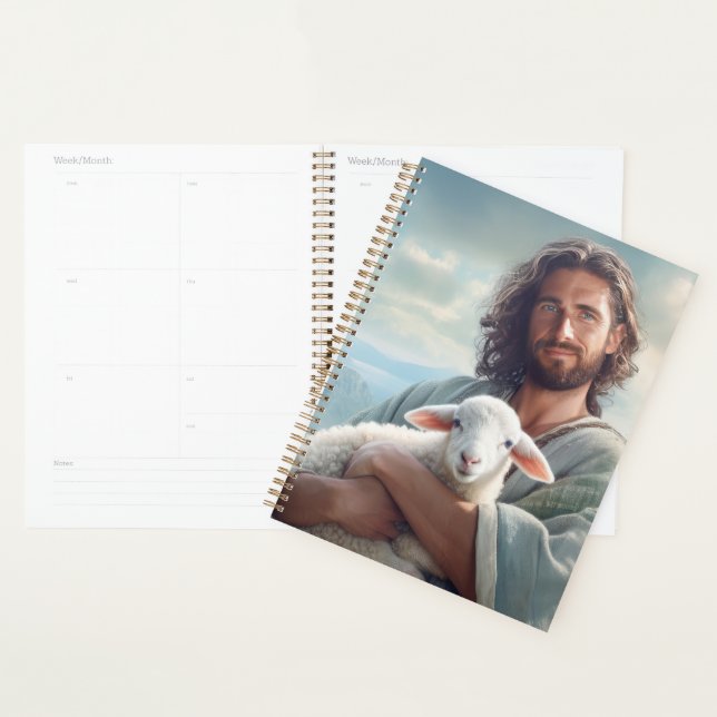 Livre du planificateur Jésus (Devant avec enveloppe)