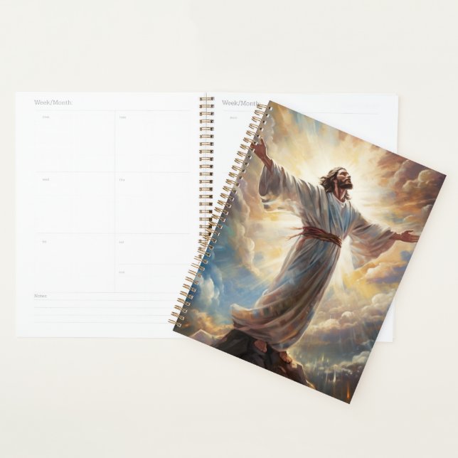 Livre du planificateur Jésus (Devant avec enveloppe)
