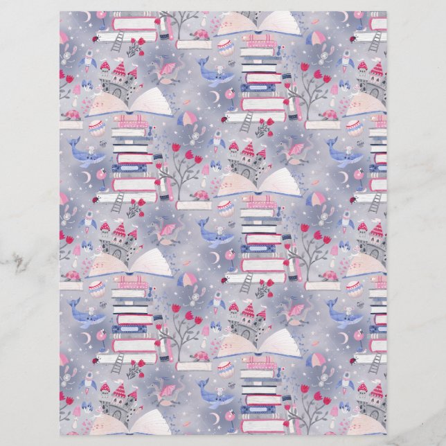 Livre Fairytale Castle Grey Livre papier (Devant)