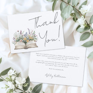 Livre Floral Merci