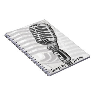 Livre lyrique personnalisé par microphone