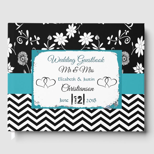 Livre Mariage de Blue and Black Hearts (Recto)