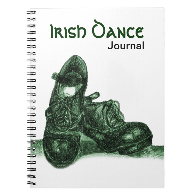 Livre noir du Journal de danse irlandais Green Har (Devant)