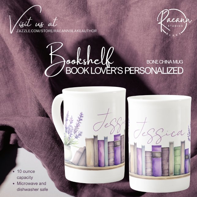 Livre personnalisé Bone China Mug (Créateur téléchargé)