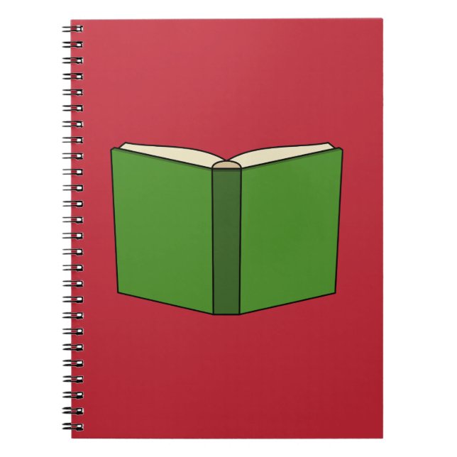 Livre vert de dessin (Devant)
