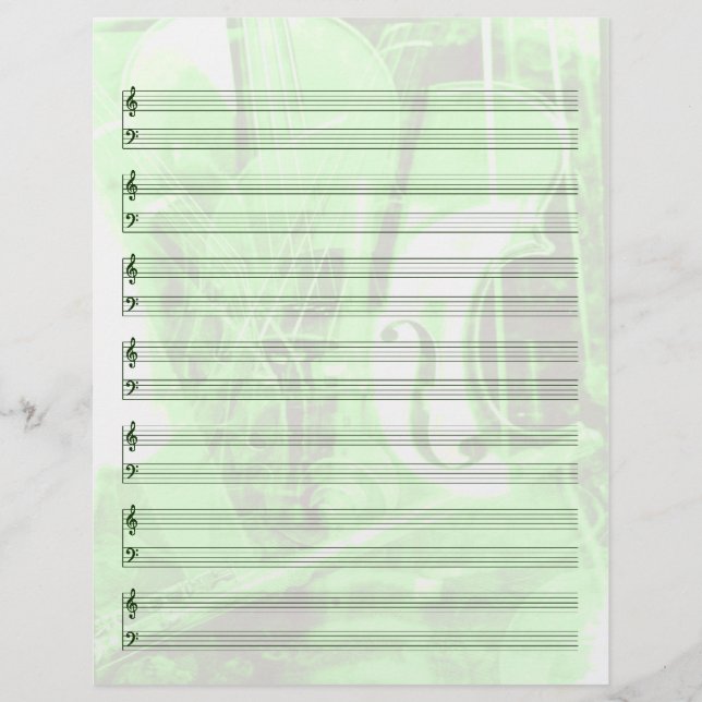 Livre vert du personnel sur le thème des instrumen (Devant)