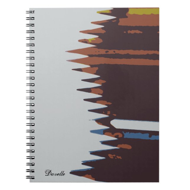 livre vide de croquis de 80 pages, couverture (Devant)