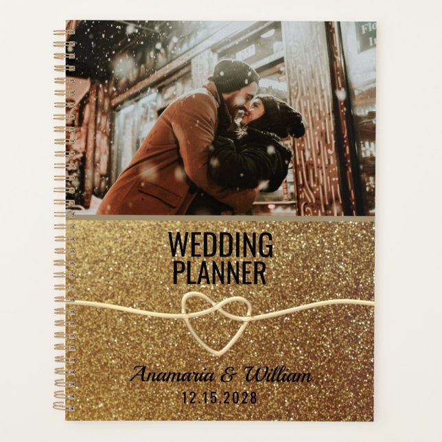 Livre Wedding planner Gold Photo (Devant)