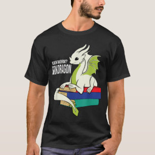 Livre Worm Bookworm Dragon Reading Books T-Shirt C