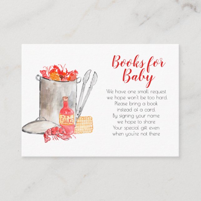 Livres à ébullition à l'été pour la carte bébé (Devant)