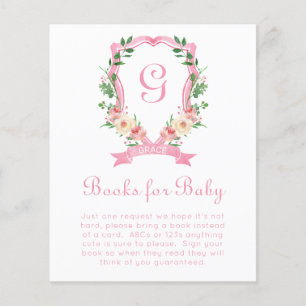 Livres à motif floral rose pour bébé