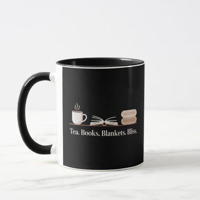Livres à thé Couverture Bliss Cosy Reader Mug (Gauche)