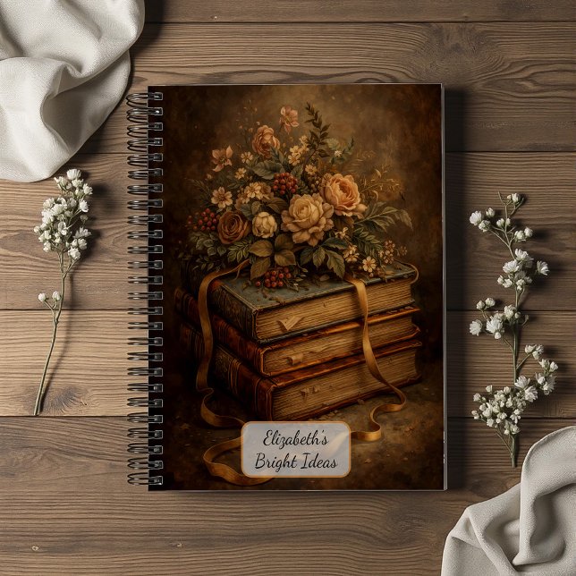 Livres Anciens et Fleurs d'Automne (Créateur téléchargé)