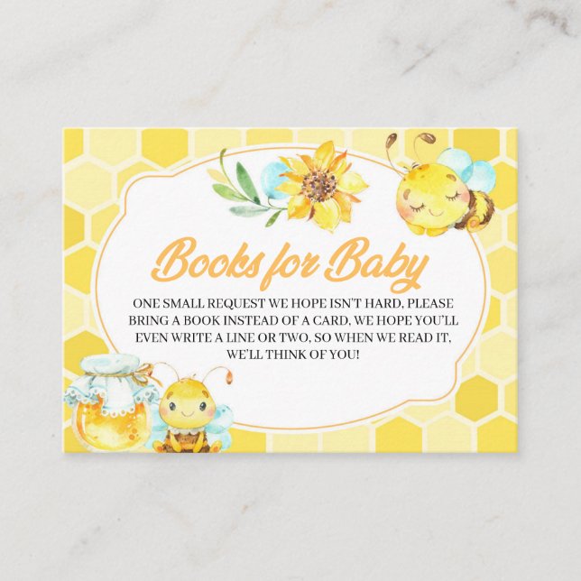 Livres Baby showers Pour Bébé Carte Boîtier (Devant)