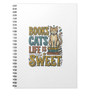 Livres Chats La Vie Est Douce Design Pour Lecteur