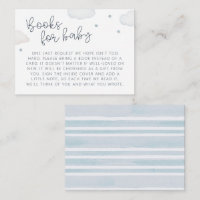 Livres Clouds and Stars pour carte de boîtier bébé