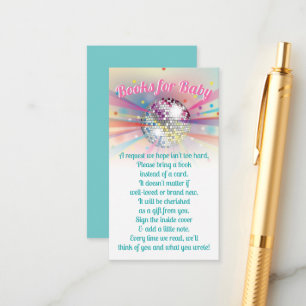 Livres de Baby shower Disco Ball pour cartes pour 