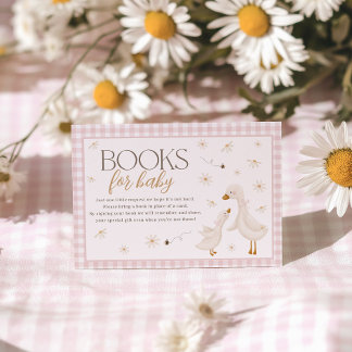 Livres de bébé pour une baby shower Dindon Rose