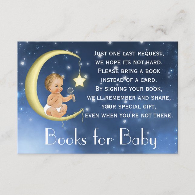 Livres de Lune pour Bébé Cartes et Billets de Tomb (Devant)