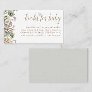 Livres de papillons Boho pour carte de boîtier béb