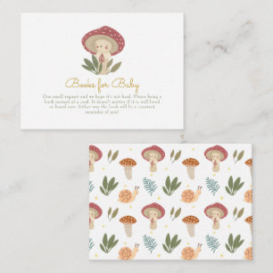 Livres de petits champignons pour la carte de boît