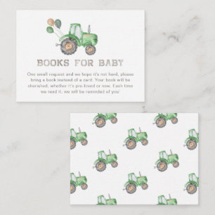 Livres De Tracteur Pour Cartes Bébés   Baby shower