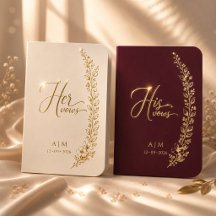 Livres de Vœux de Mariage Luxueux pour Elle et Lui